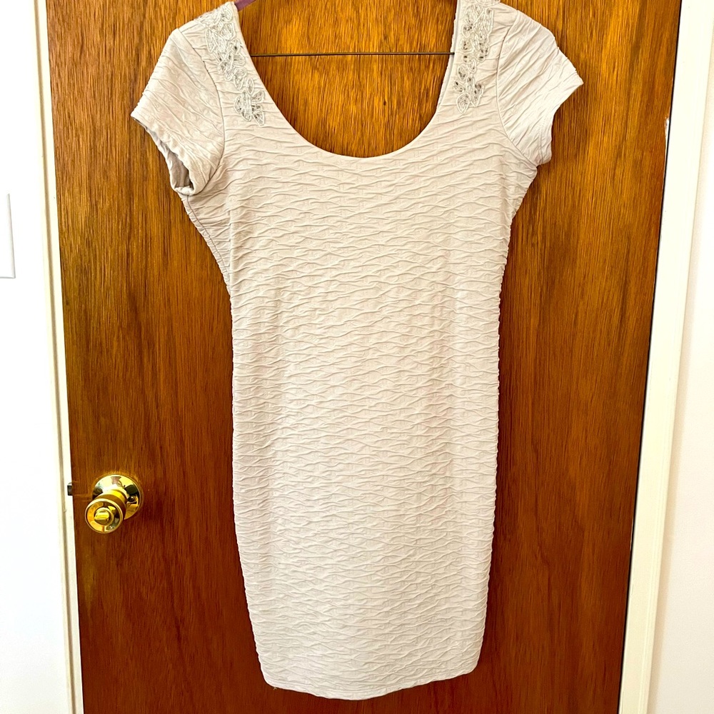 Free people beaded and textured dress